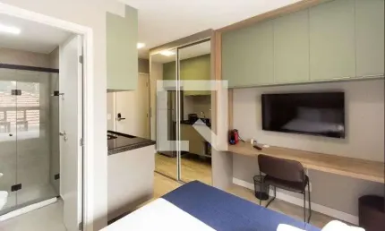 Kitnet / Stúdio para Aluguel - Moema, 1 Quarto,  20 m² - São Paulo