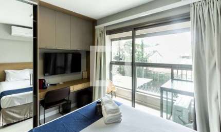 Kitnet / Stúdio para Aluguel - Moema, 1 Quarto,  20 m² - São Paulo
