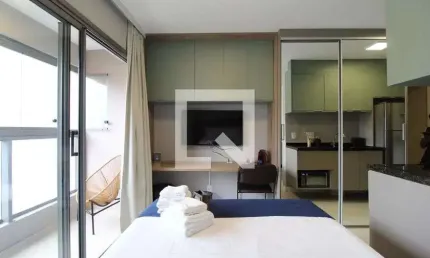 Kitnet / Stúdio para Aluguel - Moema, 1 Quarto,  20 m² - São Paulo