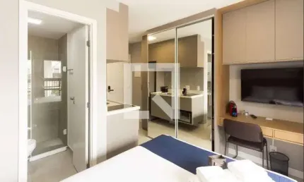 Kitnet / Stúdio para Aluguel - Moema, 1 Quarto,  20 m² - São Paulo