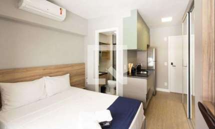 Kitnet / Stúdio para Aluguel - Moema, 1 Quarto,  20 m² - São Paulo