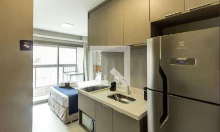 Kitnet / Stúdio para Aluguel - Moema, 1 Quarto,  18 m² - São Paulo