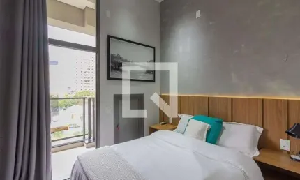 Kitnet / Stúdio para Aluguel - Chácara Santo Antonio, 1 Quarto,  28 m² - São Paulo