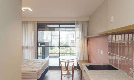 Kitnet / Stúdio para Aluguel - Higienópolis, 1 Quarto,  30 m² - São Paulo