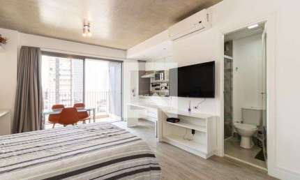 Kitnet / Stúdio para Aluguel - Vila Olímpia, 1 Quarto,  35 m² - São Paulo