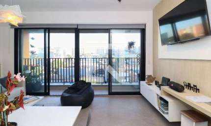 Kitnet / Stúdio para Aluguel - Vila Madalena, 1 Quarto,  28 m² - São Paulo