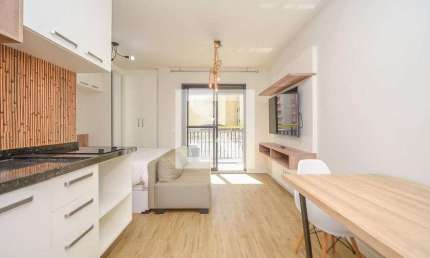 Kitnet / Stúdio para Aluguel - Santa Cecília, 1 Quarto,  28 m² - São Paulo