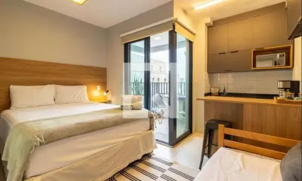 Kitnet / Stúdio para Aluguel - Vila Madalena, 1 Quarto,  25 m² - São Paulo