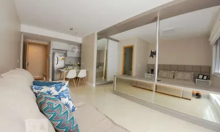 Kitnet / Stúdio para Aluguel - Petrópolis, 1 Quarto,  45 m² - Porto Alegre
