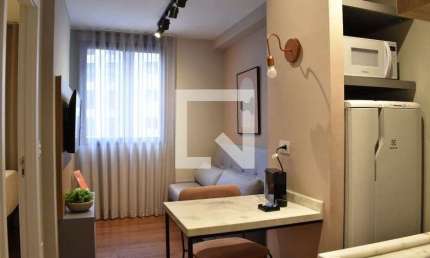 Kitnet / Stúdio para Aluguel - Centro, 1 Quarto,  22 m² - Curitiba
