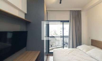 Kitnet / Stúdio para Aluguel - Santa Cecília, 1 Quarto,  20 m² - São Paulo