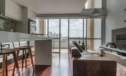 Apartamento para Aluguel - Brooklin, 1 Quarto,  72 m² - São Paulo
