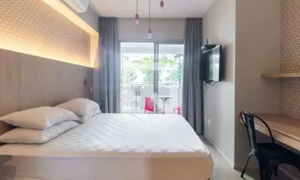 Kitnet / Stúdio para Aluguel - Vila Madalena, 1 Quarto,  24 m² - São Paulo