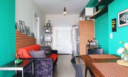 Apartamento para Aluguel - Santa Cecília, 1 Quarto,  40 m² - São Paulo