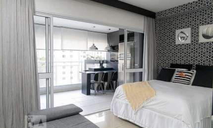 Kitnet / Stúdio para Aluguel - Consolação, 1 Quarto,  40 m² - São Paulo