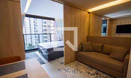 Kitnet / Stúdio para Aluguel - Itaim Bibi, 1 Quarto,  27 m² - São Paulo