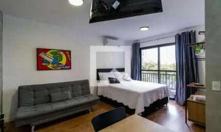 Kitnet / Stúdio para Aluguel - Cidade Jardim, 1 Quarto,  26 m² - São Paulo