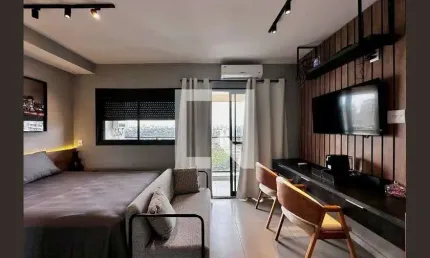 Kitnet / stúdio para aluguel - chácara santo antonio, 1 quarto,  29 m² - são paulo