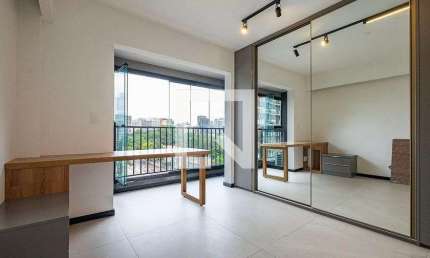 Kitnet / Stúdio para Aluguel - Pinheiros, 1 Quarto,  24 m² - São Paulo