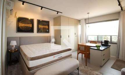 Kitnet / Stúdio para Aluguel - Itaim Bibi, 1 Quarto,  29 m² - São Paulo