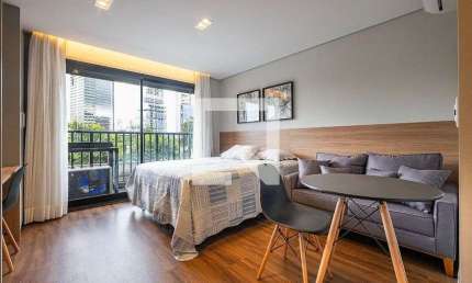 Kitnet / Stúdio para Aluguel - Pinheiros, 1 Quarto,  24 m² - São Paulo