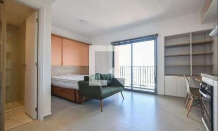 Kitnet / Stúdio para Aluguel - Campo Belo, 1 Quarto,  28 m² - São Paulo