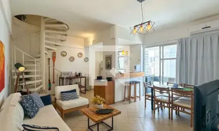 Cobertura para Aluguel - Ipanema, 2 Quartos,  120 m² - Rio de Janeiro
