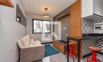 Apartamento para aluguel - santa cecília, 1 quarto,  26 m² - são paulo