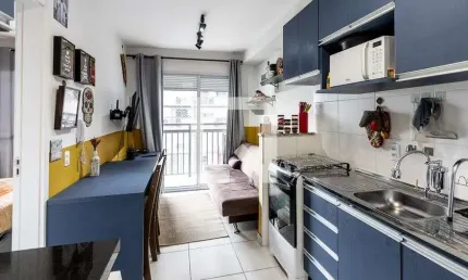 Apartamento para Aluguel - Água Branca, 1 Quarto,  32 m² - São Paulo