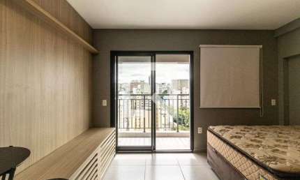 Kitnet / Stúdio para Aluguel - Santa Cecília, 1 Quarto,  27 m² - São Paulo
