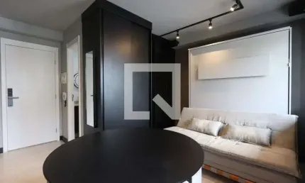Kitnet / stúdio para aluguel - centro, 1 quarto,  27 m² - são paulo
