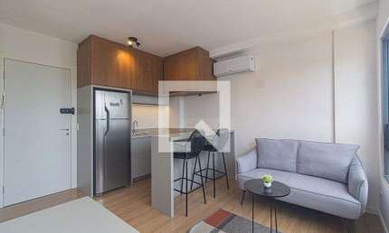 Kitnet / Stúdio para Aluguel - Juvevê, 1 Quarto,  27 m² - Curitiba