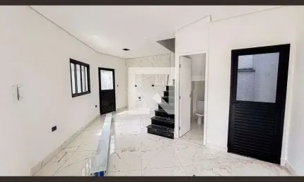 Casa para Aluguel - Jardim Jamaica, 2 Quartos,  88 m² - Santo André