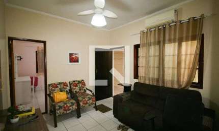 Casa para Aluguel - Nova Mirim, 2 Quartos,  120 m² - Praia Grande