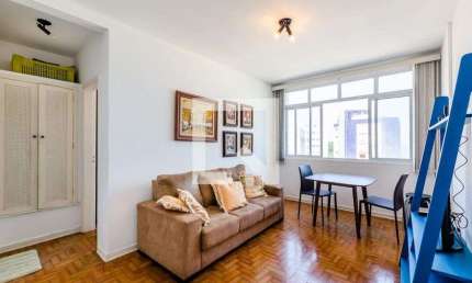 Apartamento para Aluguel - Gonzaga , 1 Quarto,  60 m² - Santos