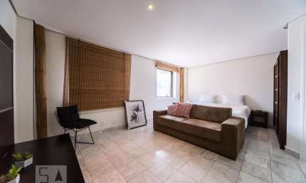 Kitnet / Stúdio para Aluguel - Moema, 1 Quarto,  50 m² - São Paulo