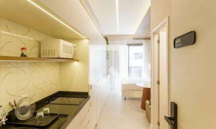 Kitnet / Stúdio para Aluguel - Moema, 1 Quarto,  28 m² - São Paulo