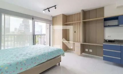Kitnet / Stúdio para Aluguel - Pinheiros, 1 Quarto,  24 m² - São Paulo