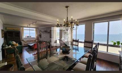 Apartamento para Aluguel - José Menino, 4 Quartos,  190 m² - Santos