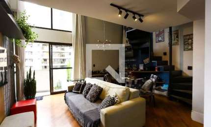 Kitnet / Stúdio para Aluguel - Panamby, 1 Quarto,  60 m² - São Paulo