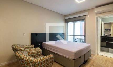 Kitnet / Stúdio para Aluguel - Jardim Paulista, 1 Quarto,  26 m² - São Paulo