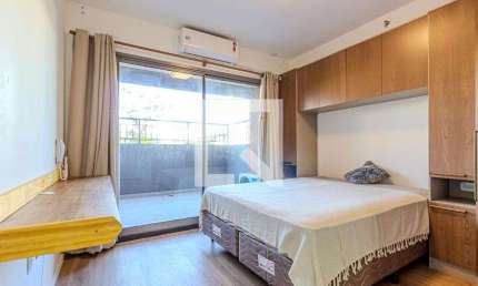 Kitnet / Stúdio para Aluguel - Chácara Santo Antonio, 1 Quarto,  33 m² - São Paulo