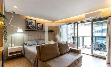 Kitnet / Stúdio para Aluguel - Santa Cecília, 1 Quarto,  39 m² - São Paulo