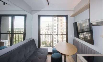 Apartamento para Aluguel - Brooklin, 1 Quarto,  27 m² - São Paulo