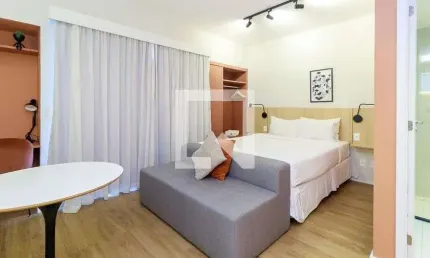 Kitnet / Stúdio para Aluguel - Campo Belo, 1 Quarto,  29 m² - São Paulo