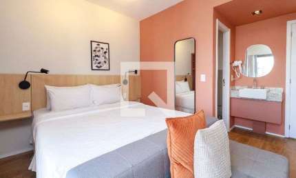 Kitnet / Stúdio para Aluguel - Campo Belo, 1 Quarto,  29 m² - São Paulo