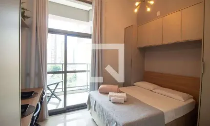 Kitnet / stúdio para aluguel - chácara santo antonio, 1 quarto,  26 m² - são paulo