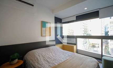 Kitnet / Stúdio para Aluguel - Pinheiros, 1 Quarto,  19 m² - São Paulo