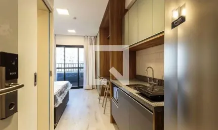 Kitnet / Stúdio para Aluguel - Moema, 1 Quarto,  24 m² - São Paulo