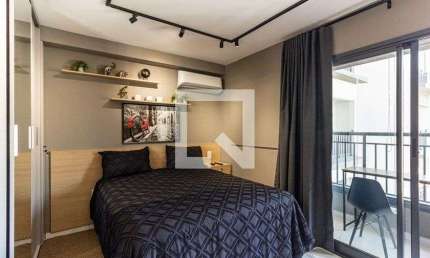 Kitnet / Stúdio para Aluguel - Santa Cecília, 1 Quarto,  27 m² - São Paulo